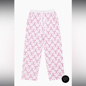 NWT Sant and Abel Candy Cane Pajama Pants